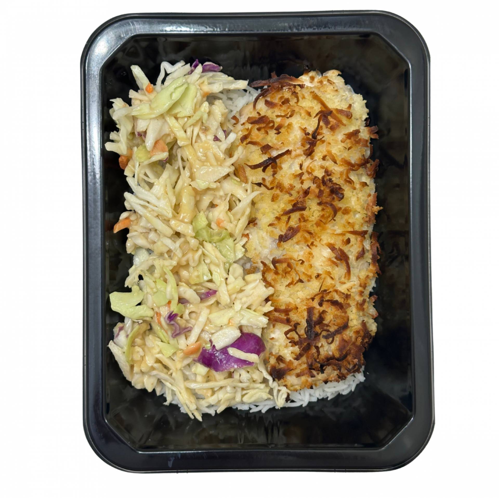 Coconut Crusted Mahi