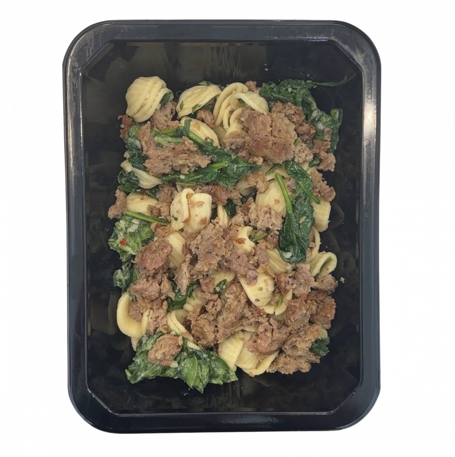 Orecchiette with Sausage and Greens